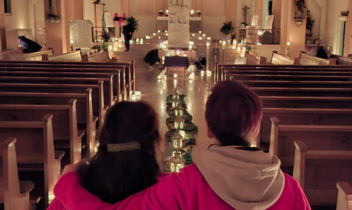 Lichtspur 2025 in der Kirche St. Laurentius