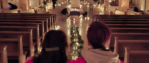 Lichtspur 2025 in der Kirche St. Laurentius