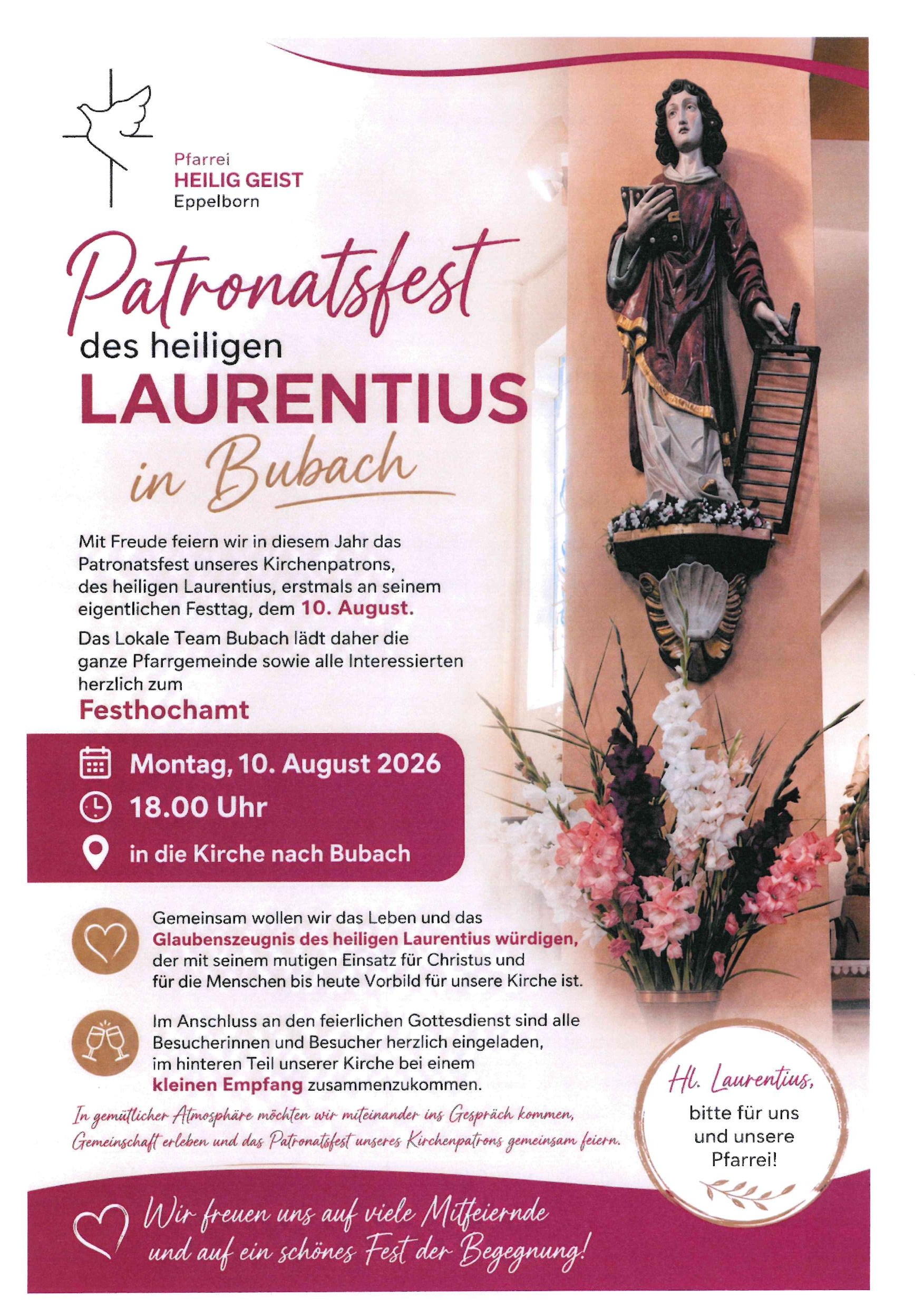260810_Plakat_Patronatsfest_Bubach