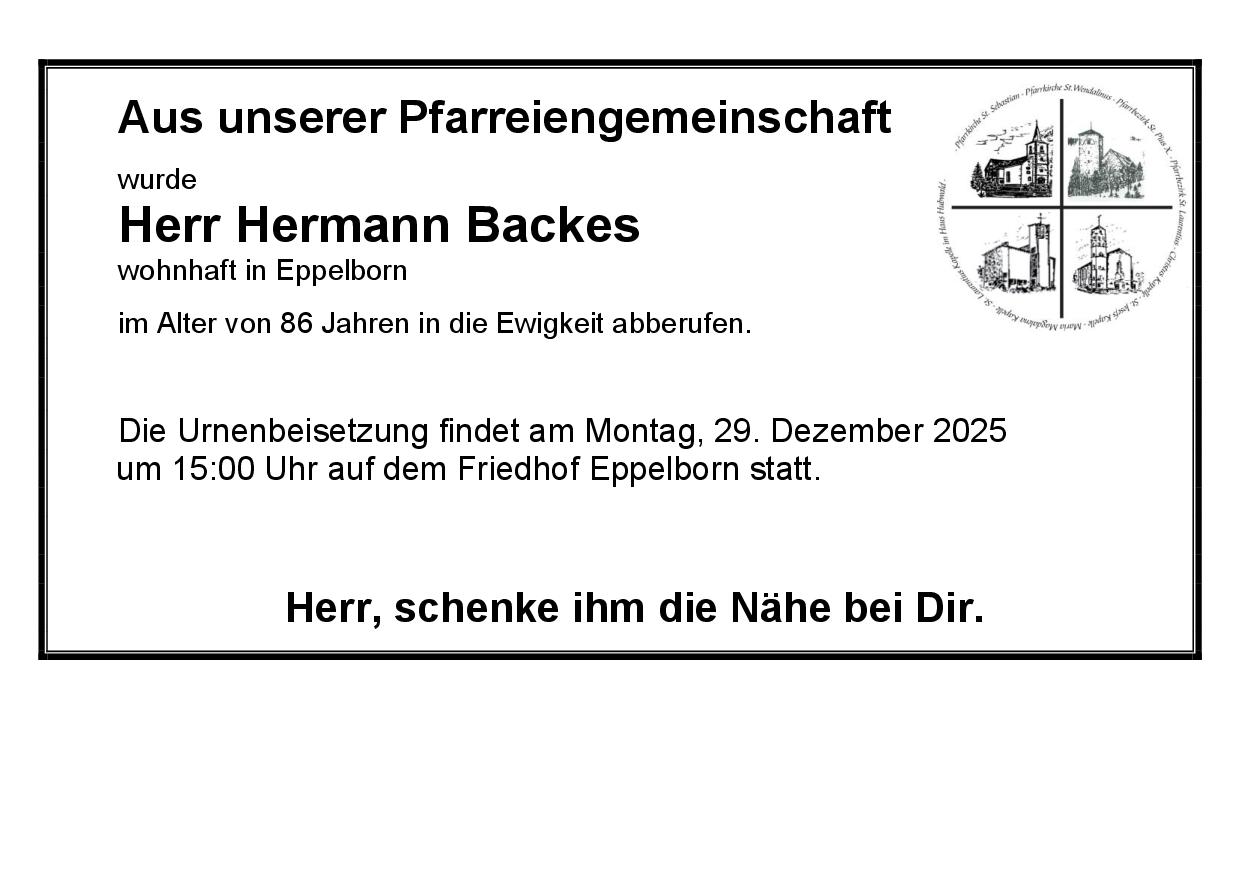 Backes Hermann