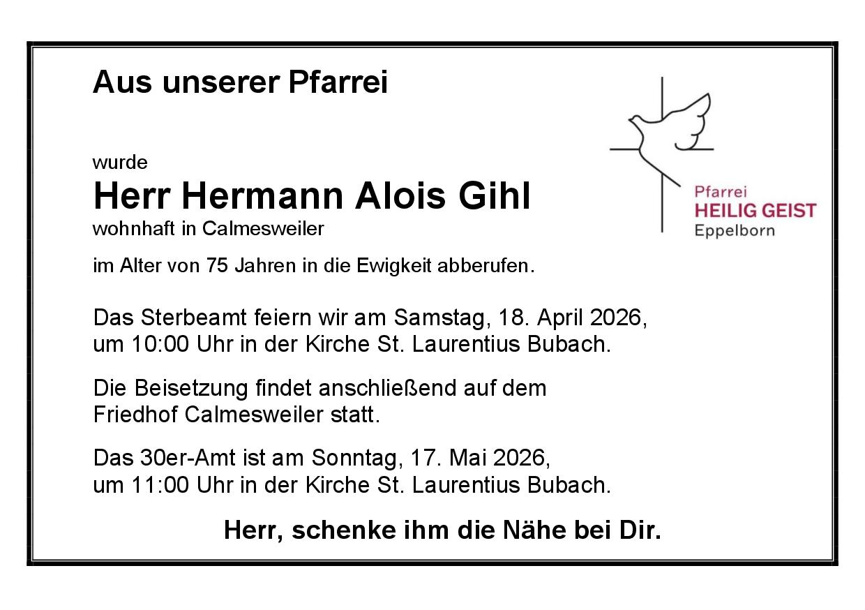 Gihl, Hermann Alois