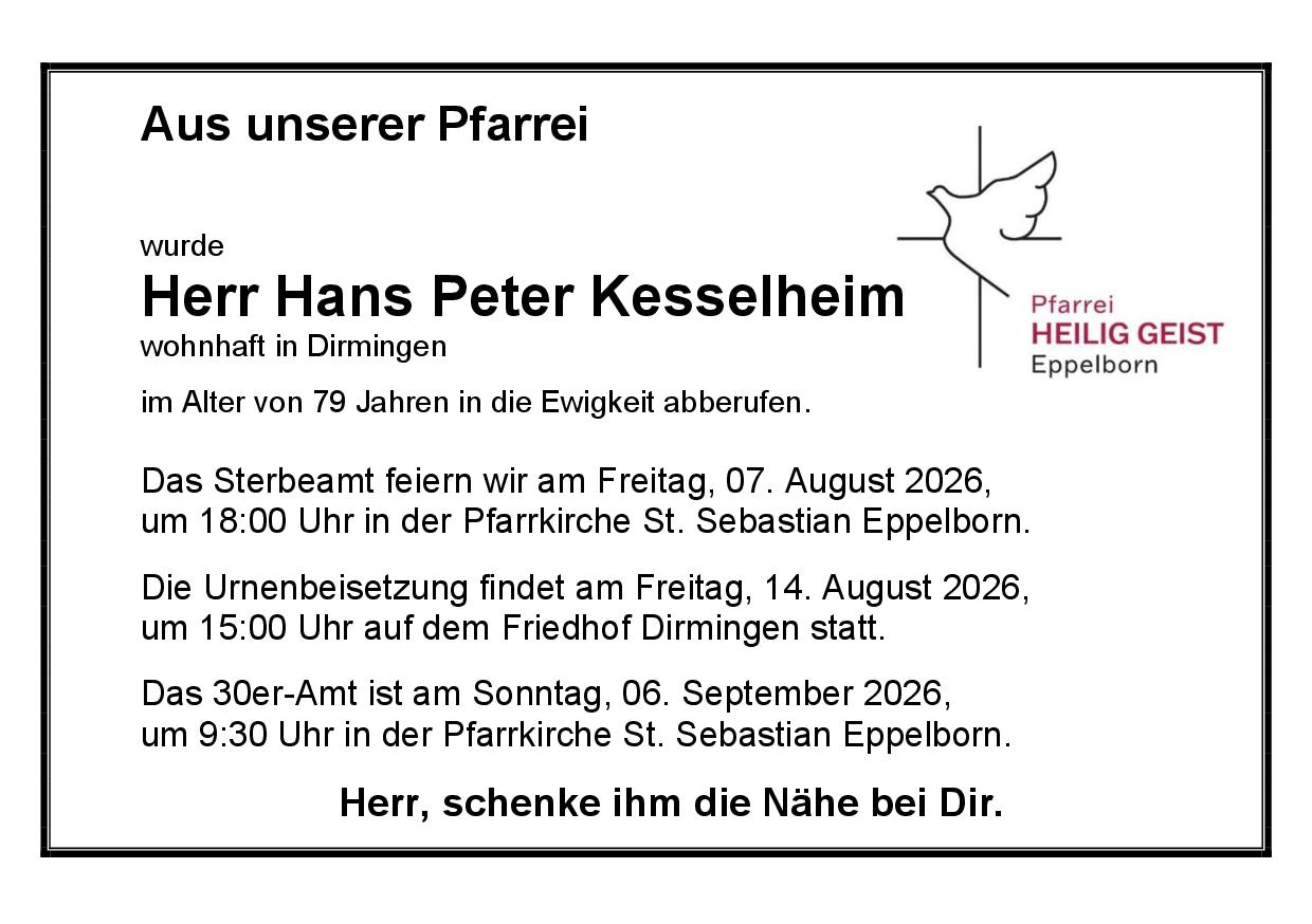 Kesselheim, Hans Peter