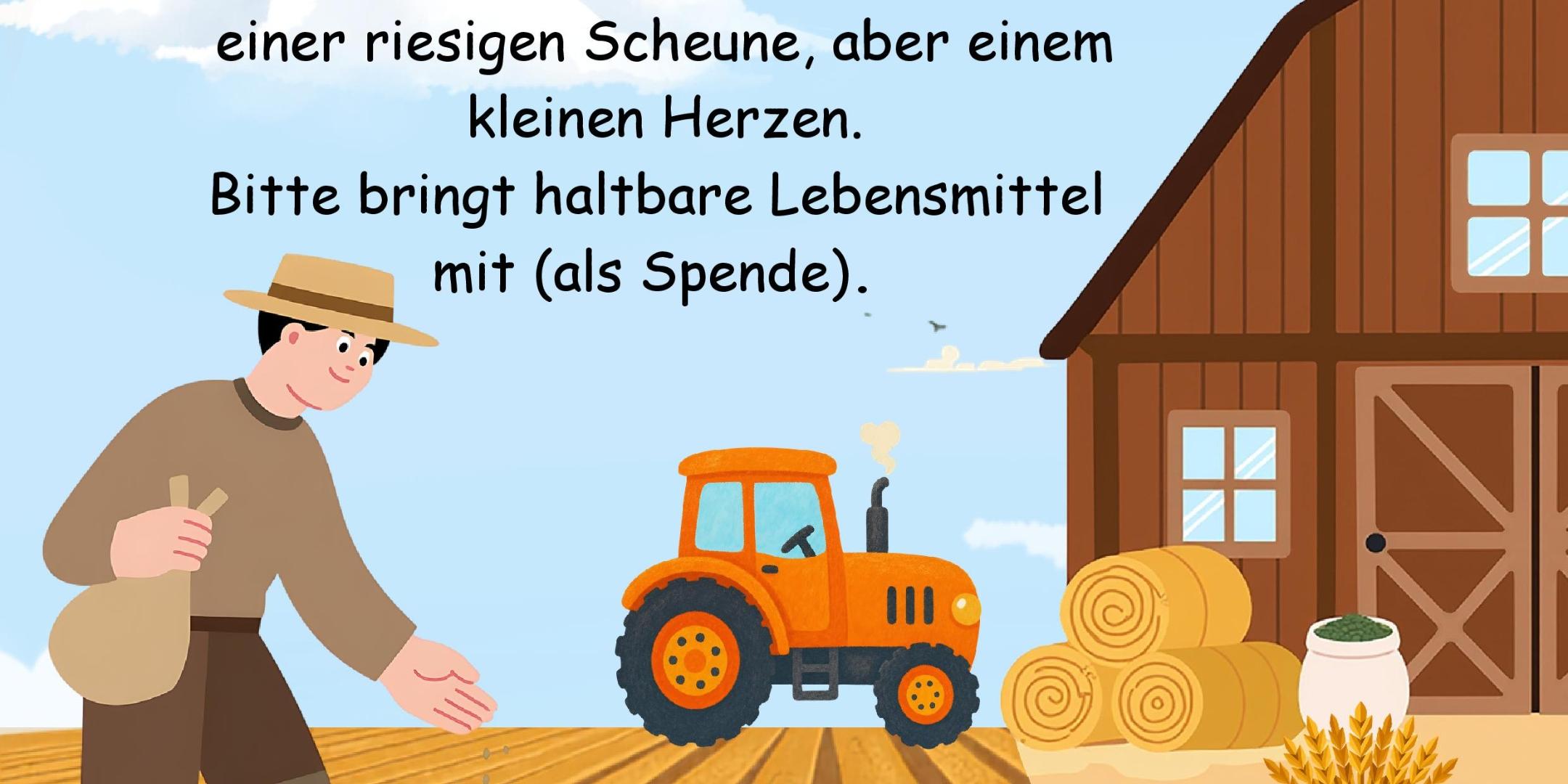 Kinderkirche zum Erntedank (c) Sternhardt Kinderkirche zum Erntedank