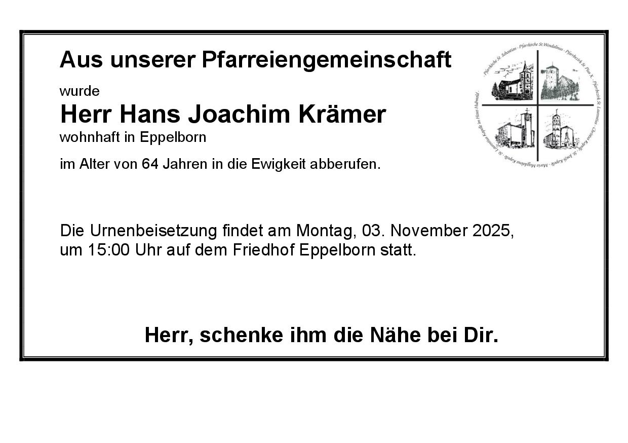 Krämer Hans Joachim