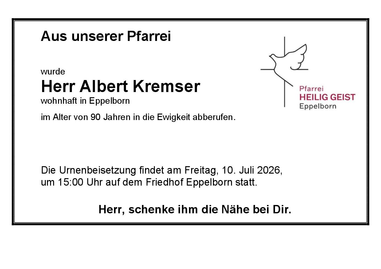 Kremser, Albert