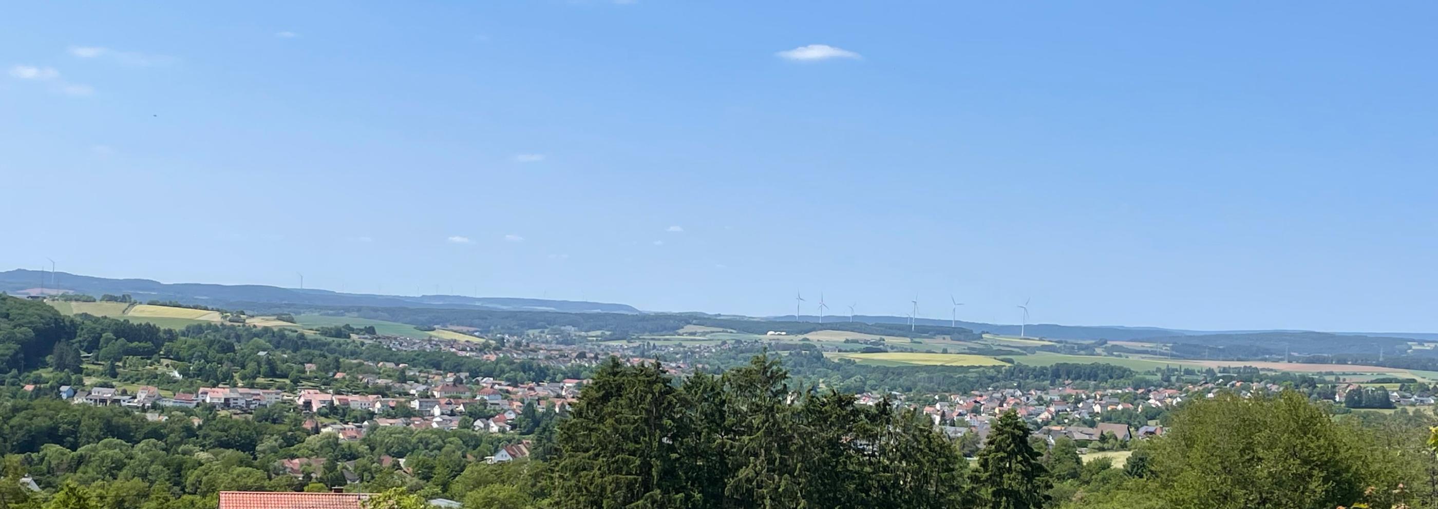Blick auf Eppelborn
