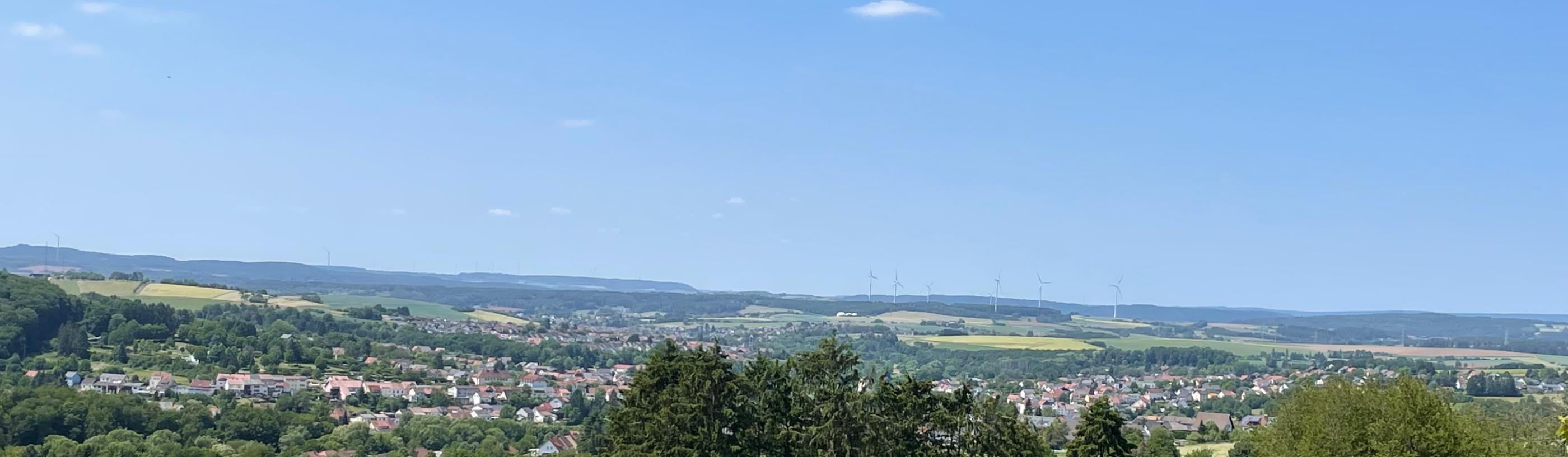 Blick auf Eppelborn