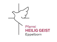 Man sieht im Kreis angeordnet Strichzeichnungen der vier Kirchengebäude