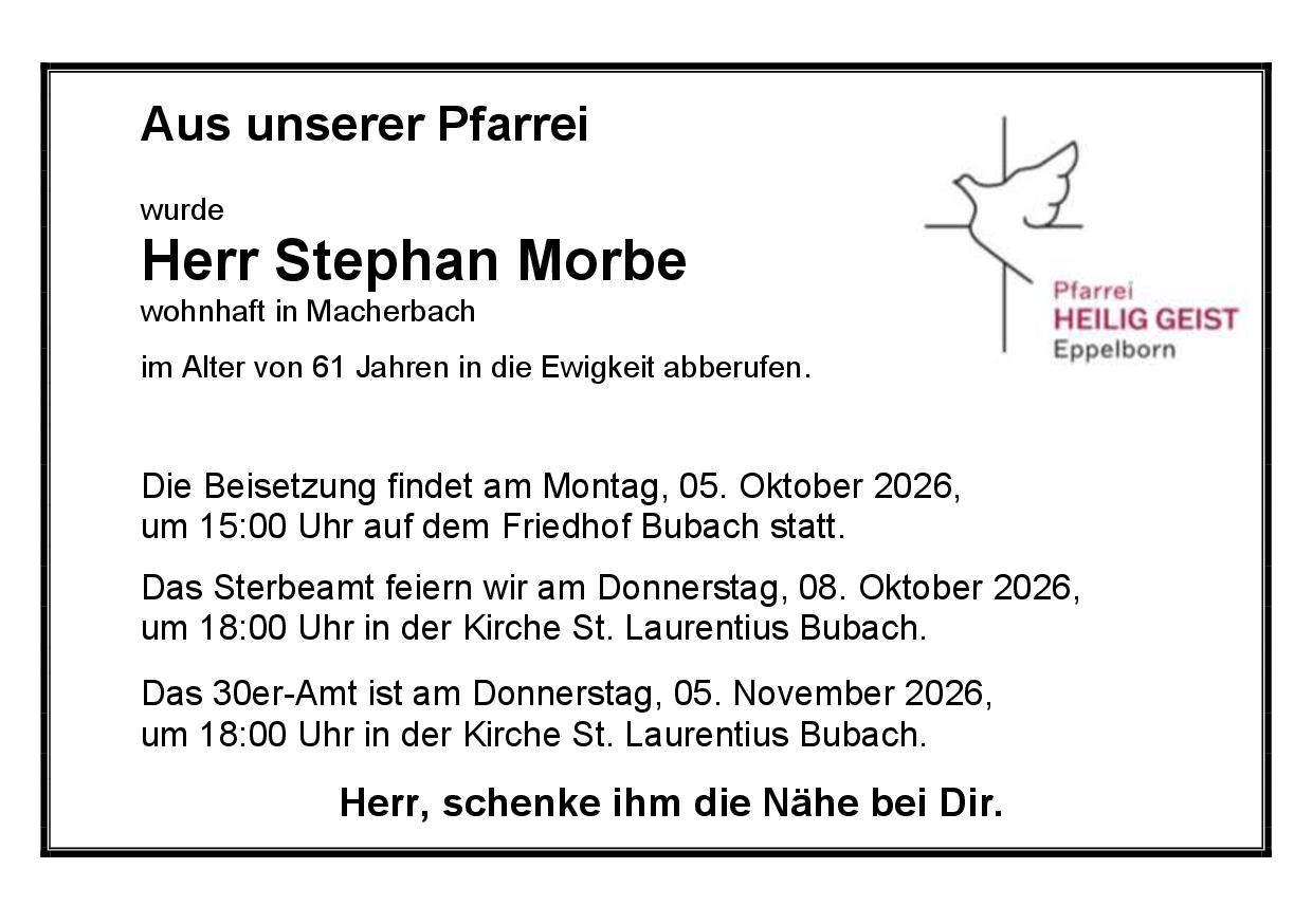 Morbe, Stephan