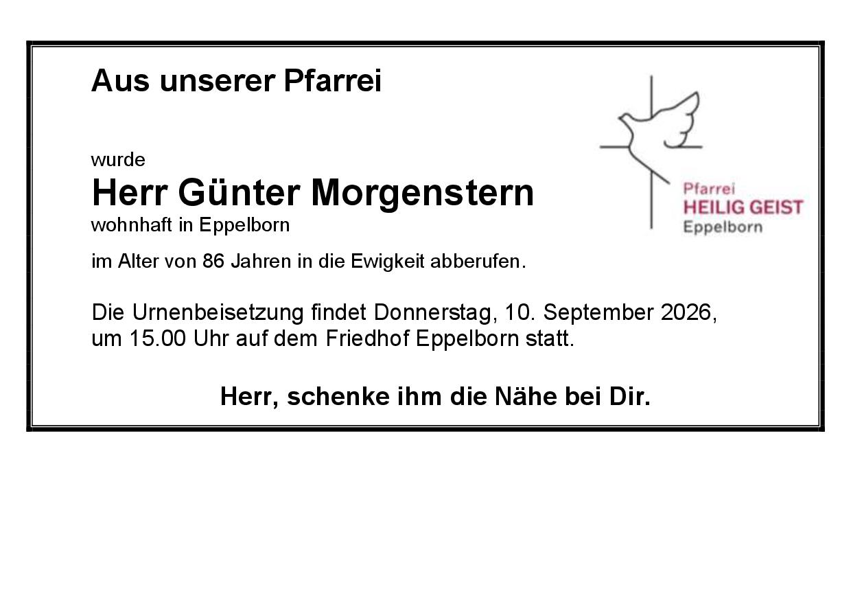 Morgenstern Günther