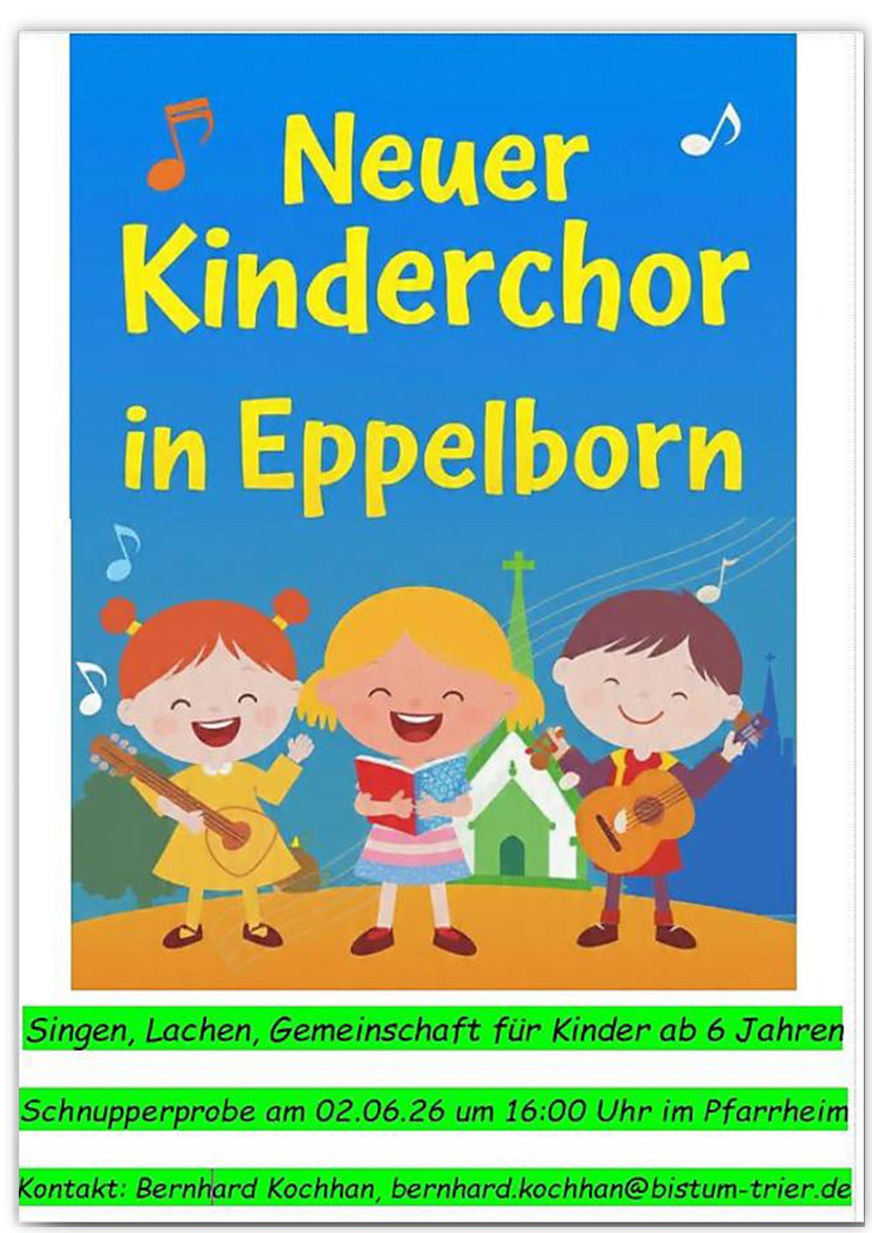 Neuer Kinderchor