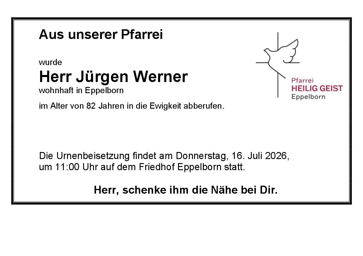 Werner, Jürgen